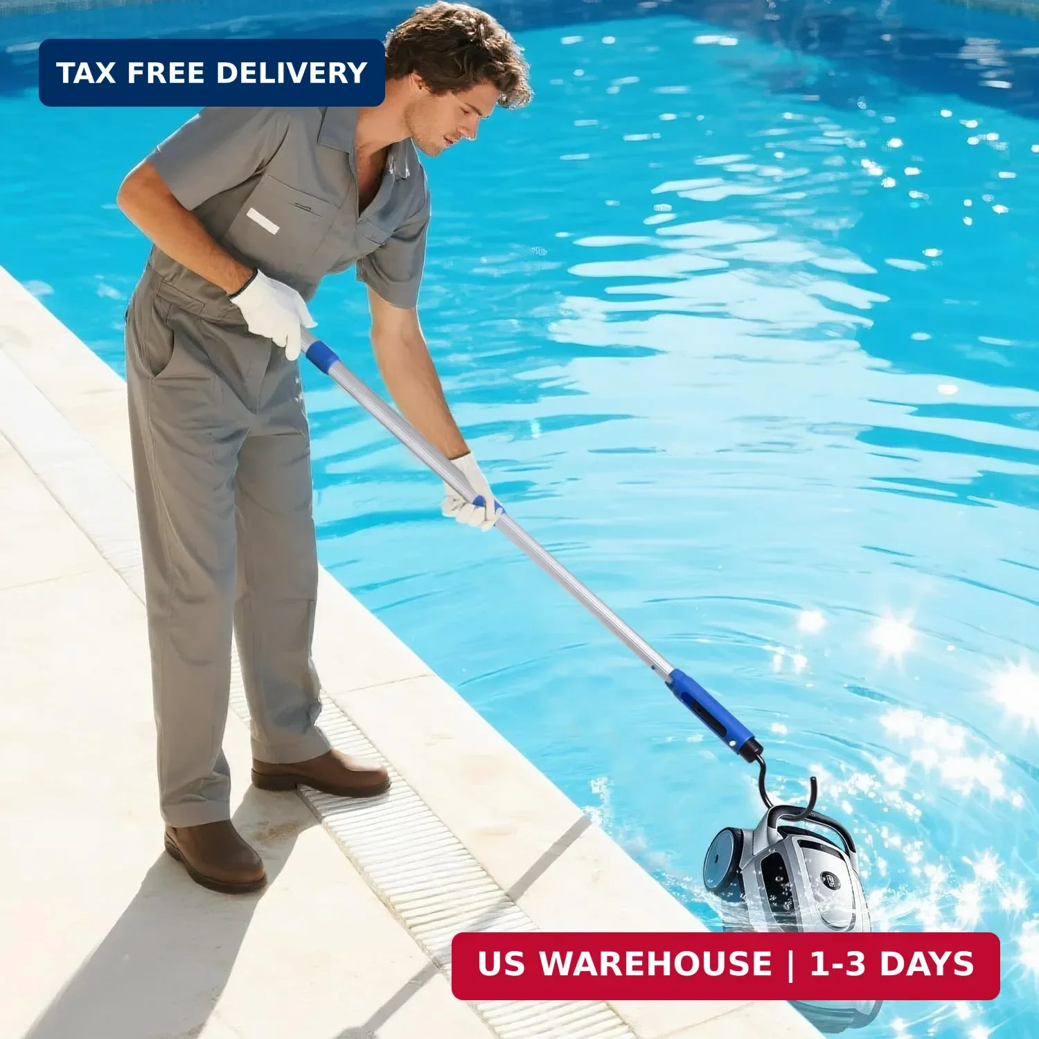 Upgraded Stainless Steel Hook for Robotic Pool Cleaners – Duty Metal Replacement
