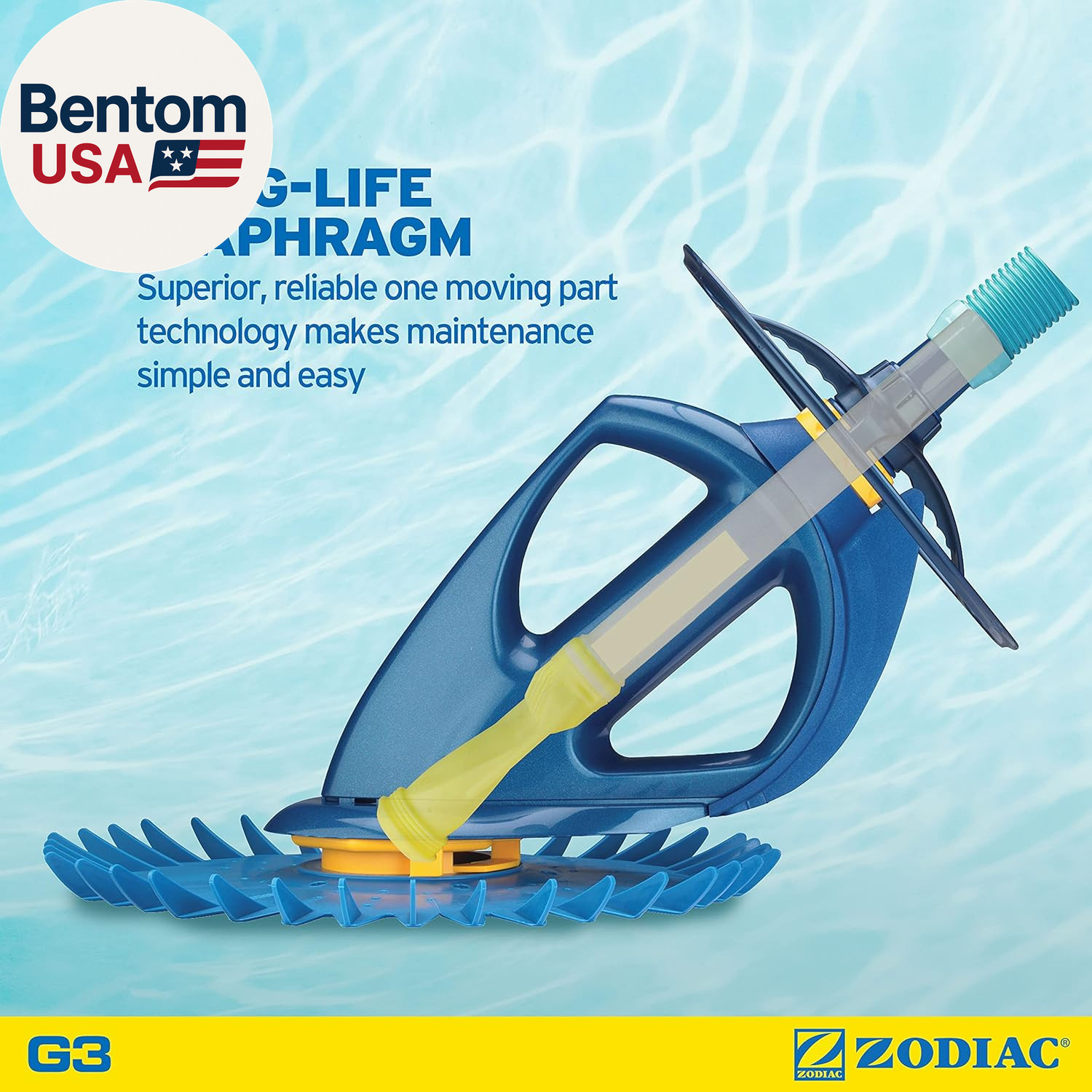 G3 Suction-Side Inground Vacuum Pool Cleaner