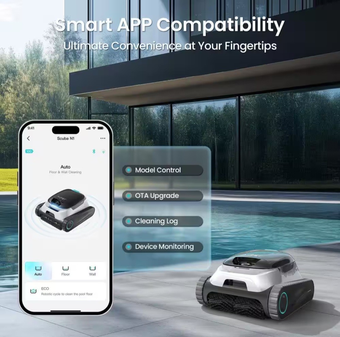 Aiper Scuba N1 Cordless Robotic Pool Vacuum For In Ground Pools Model Scuba N1