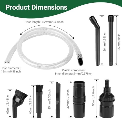 Vacuum Crevice Attachment Kit,Micro Cleaning Tools for Economic Version