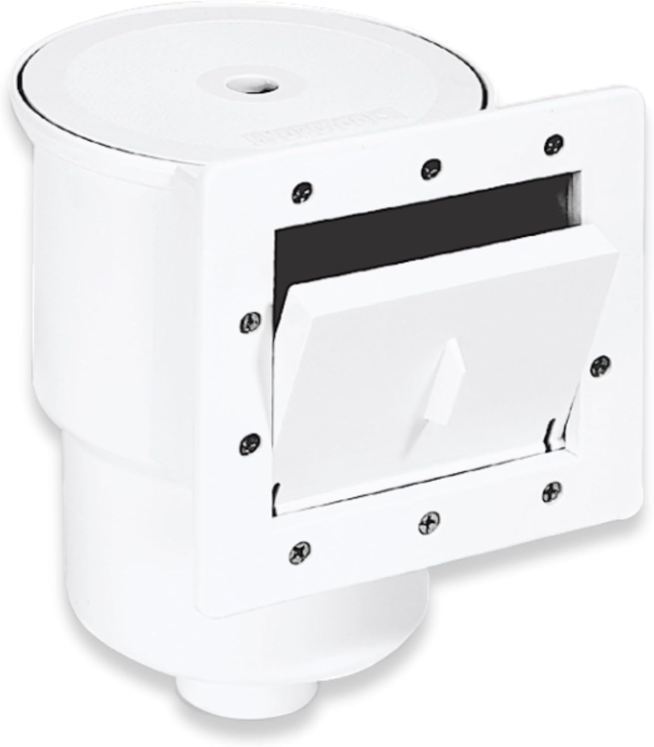 HydroTools Standard ABS Thru-Wall Skimmer Kit – White