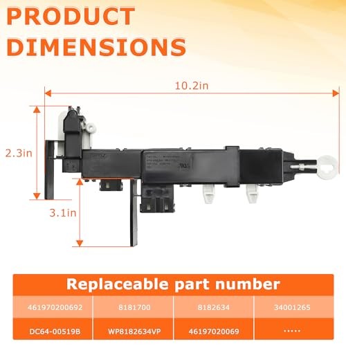 WP8182634 461970200692 DC64-00519B Washer Door Lock Switch O-E-M for