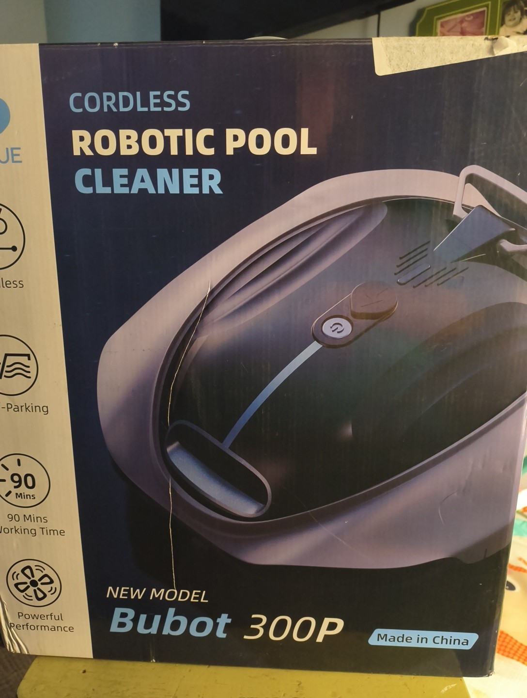 Cordless Robotic Pool Vacuum – Pool Cleaner for Above Ground/In-ground Pools