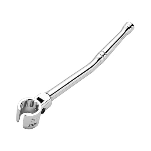 Flexible Car Head Oxygen Sensor Remover, 7/8&Prime; 22mm Vehicle O2 Sensor Handle