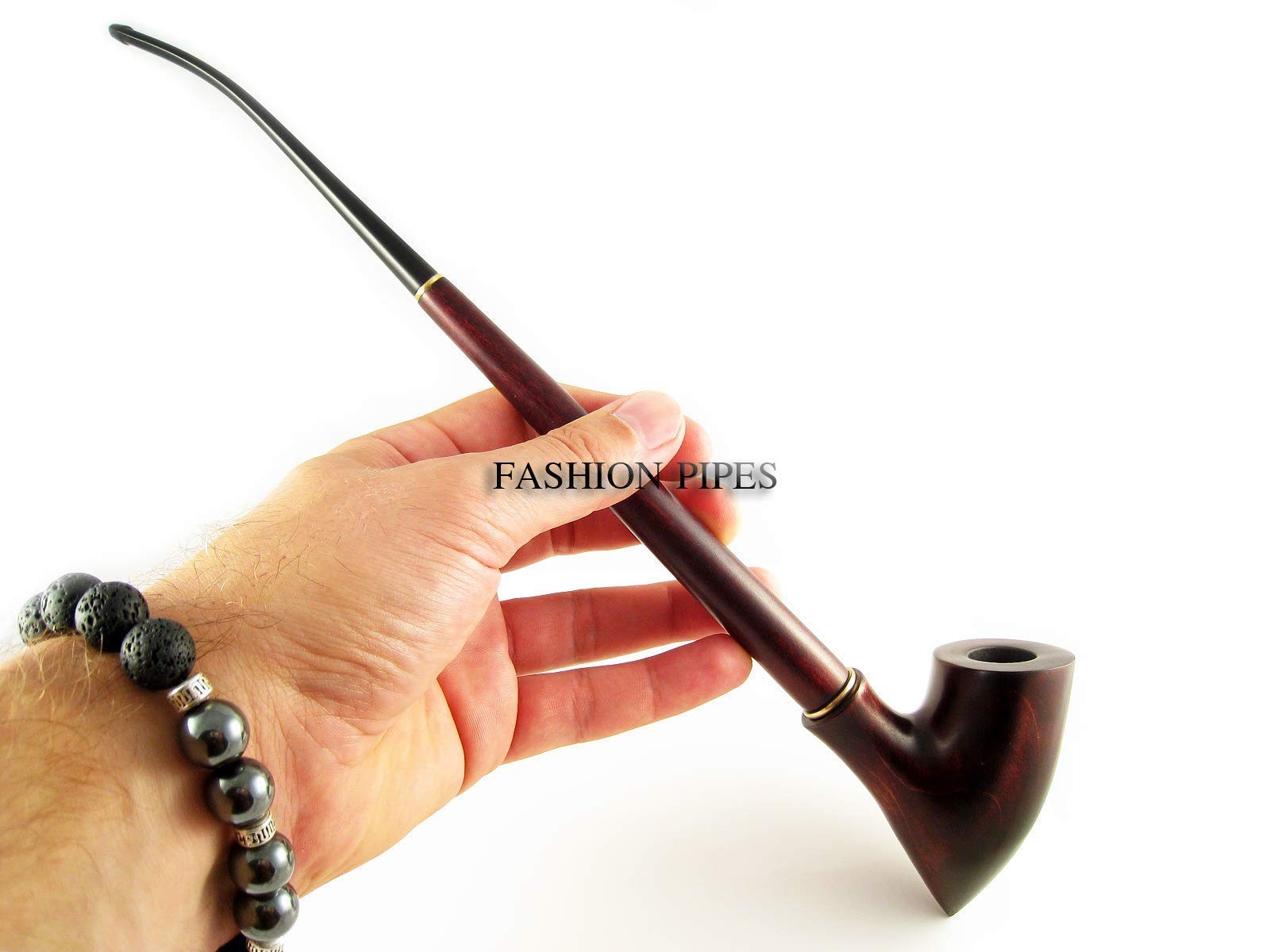 Fashion New Churchwarden Smoking Tobacco Pipe 13 inch/33 Brown, Dark Brown