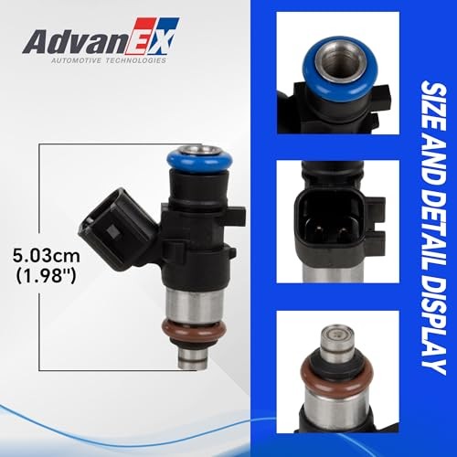 0280158258 2Pcs Fuel Injector Compatible with Polaris ACE 570/900 RZR 4 RZR
