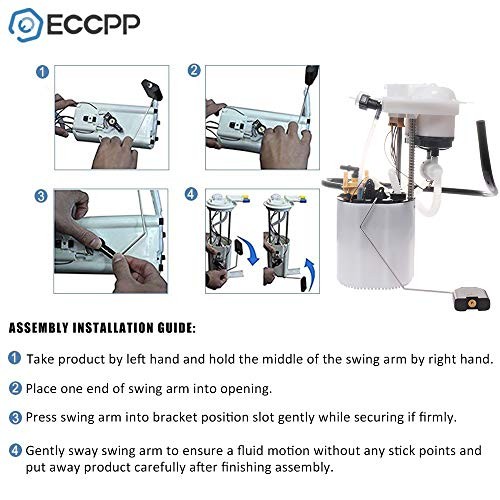 Electric Fuel Pump Module Assembly w/Sending Unit Replacement for 2012 E9094M