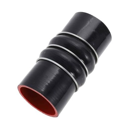 Silicone Hose Charge Air Intercooler Hump Heavy Duty Tube ID 63mm / 2.5&Prime; Black