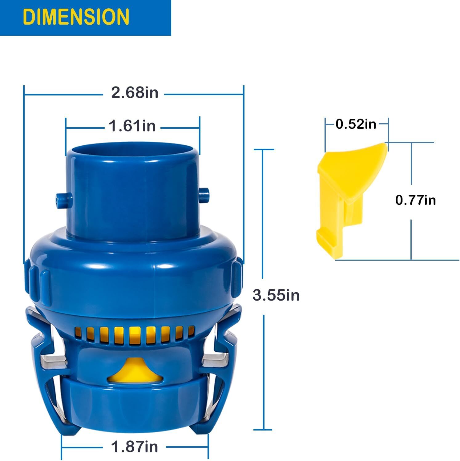 for Zodiac MX8 MX6 Inground Pool Cleaners FRV100 Baracuda Flow Regulator Valve