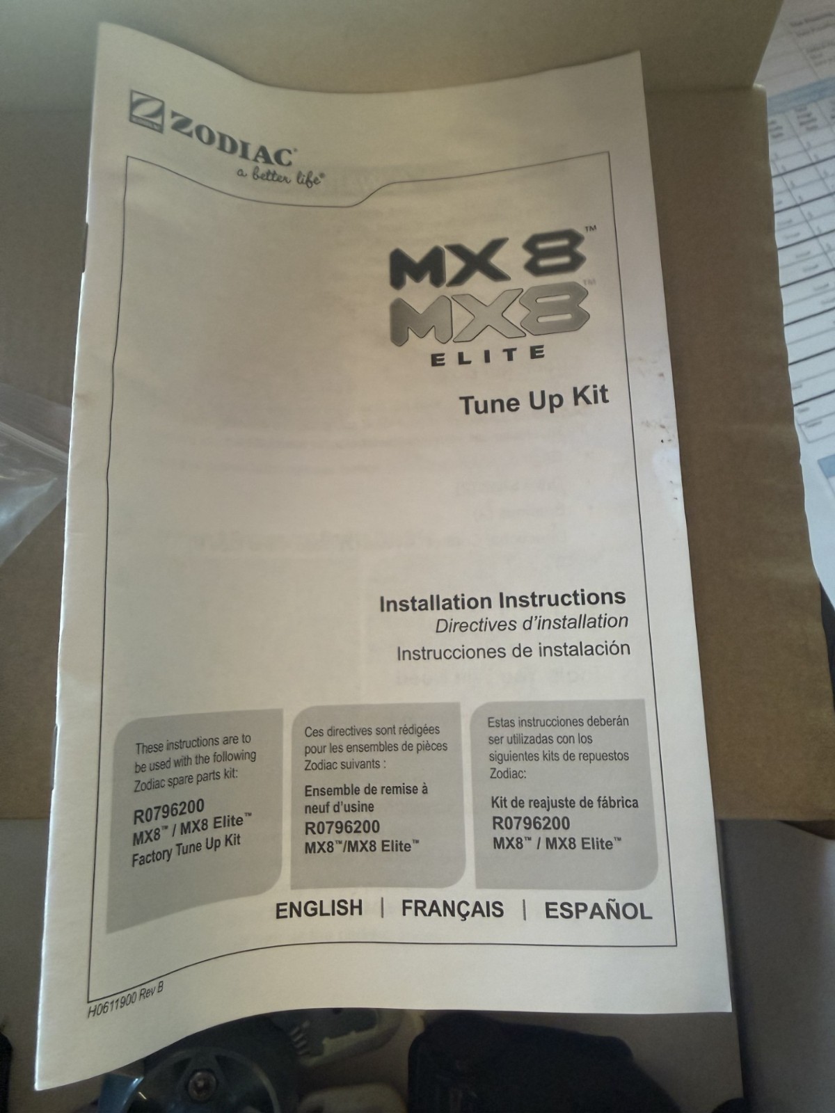 MX8tm/MX8 Elite Tune Up Kit
