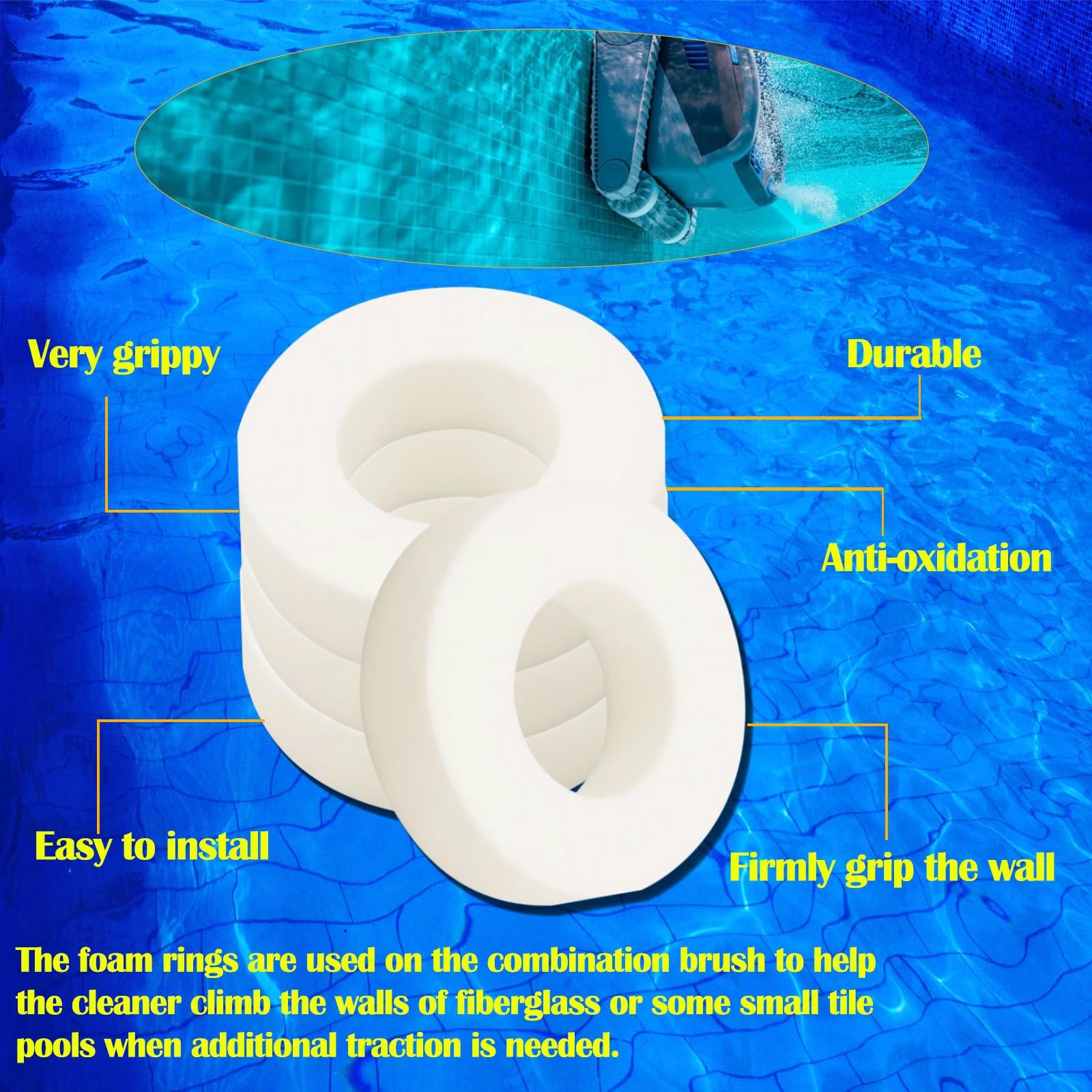 Climbing Ring R4 Replacement For Pool Cleaner M200 M400 M500 DX3 DX4 DX6 Parts