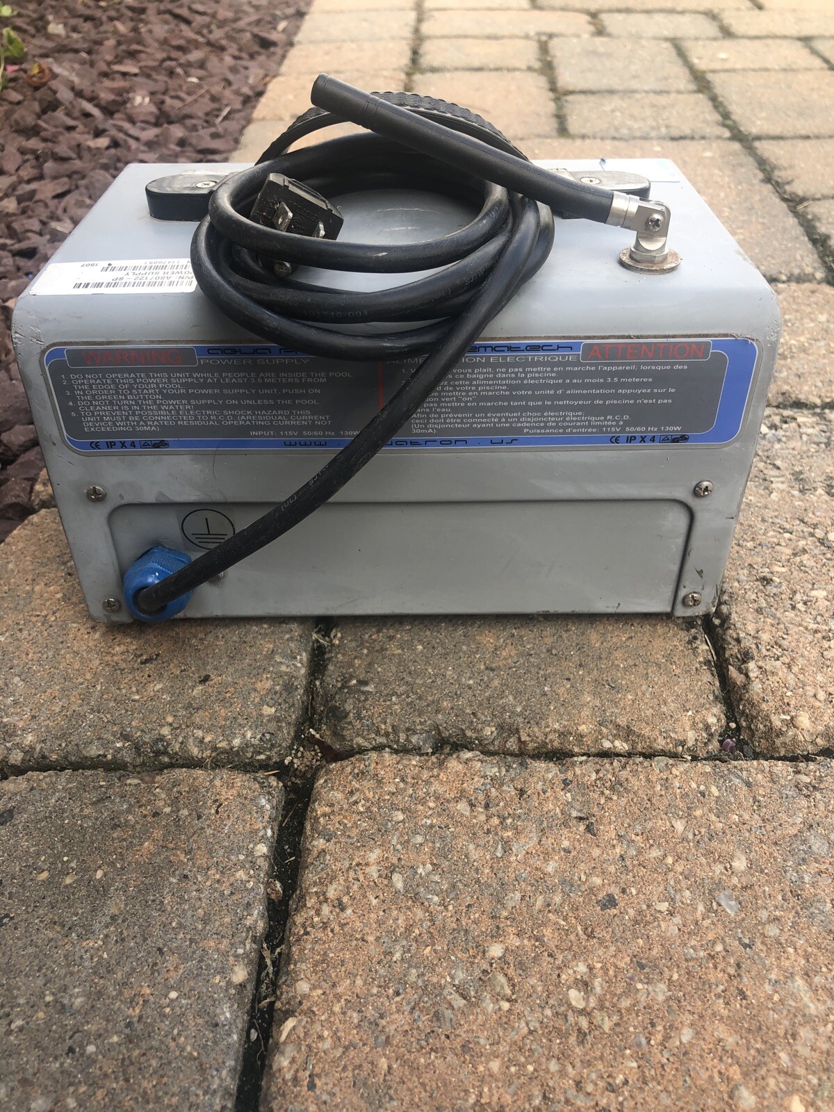 Aqua Products Aquabot Aquamax Magnum Power Supply Remote Control AS07131-SP