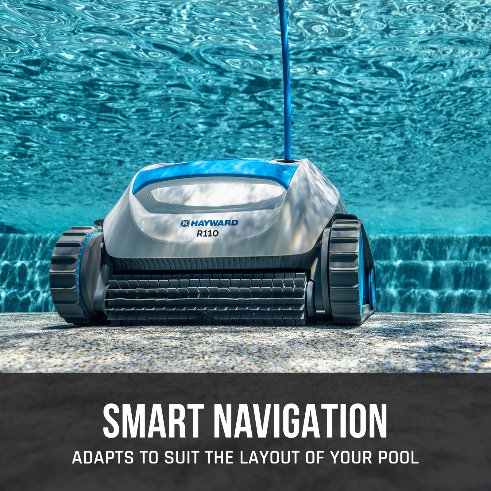 Hayward The Pool Cleaner R110 Robotic Cleaner (2024 New) – Top Loading Easy Clea
