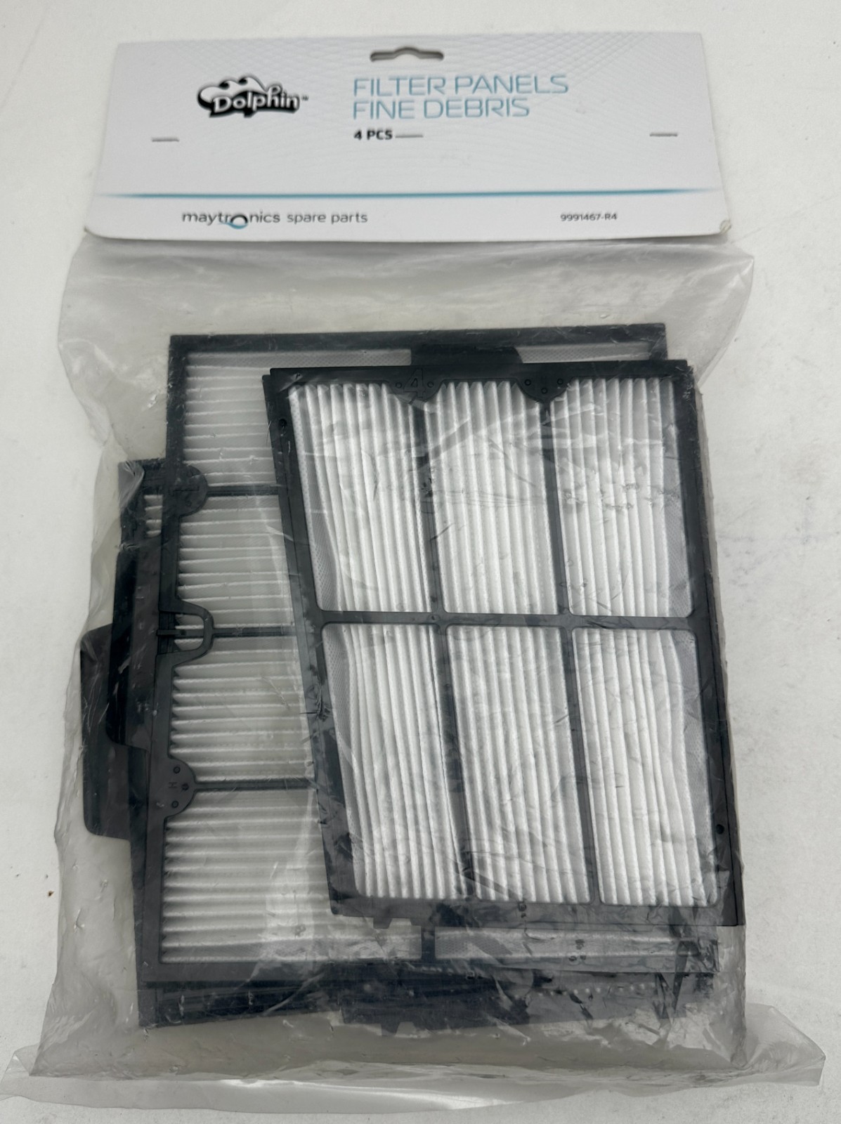 Genuine Maytronics Dolphin Fine Debris Filter Panels 4pcs 9991467-R4