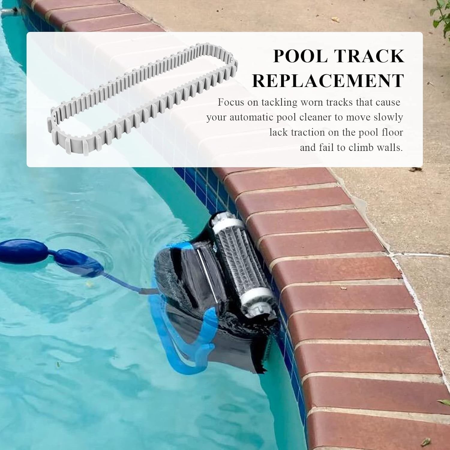 Dolphin Pool Cleaner Track Replacement – Compatible with Most MAYTRONICS Dolp…