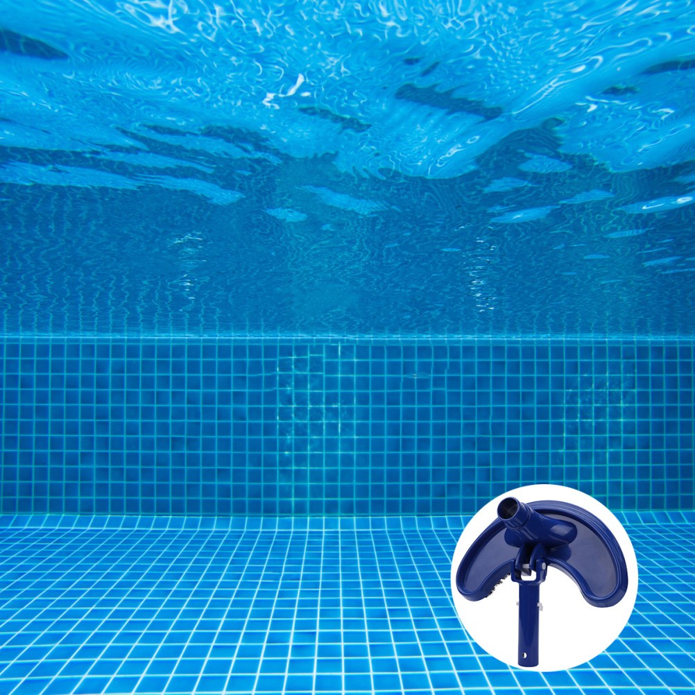 1Pcs Reusable ABS Plastic Swimming Pool Suction Head Cleaning Tool Blue