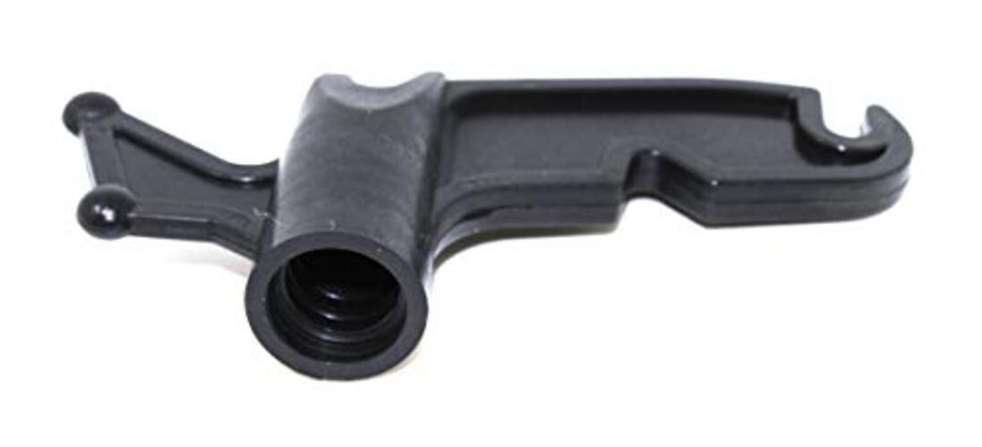 JSP Manufacturing Multi-Purpose Plastic Utility Hook Screw On Pole 2 Black