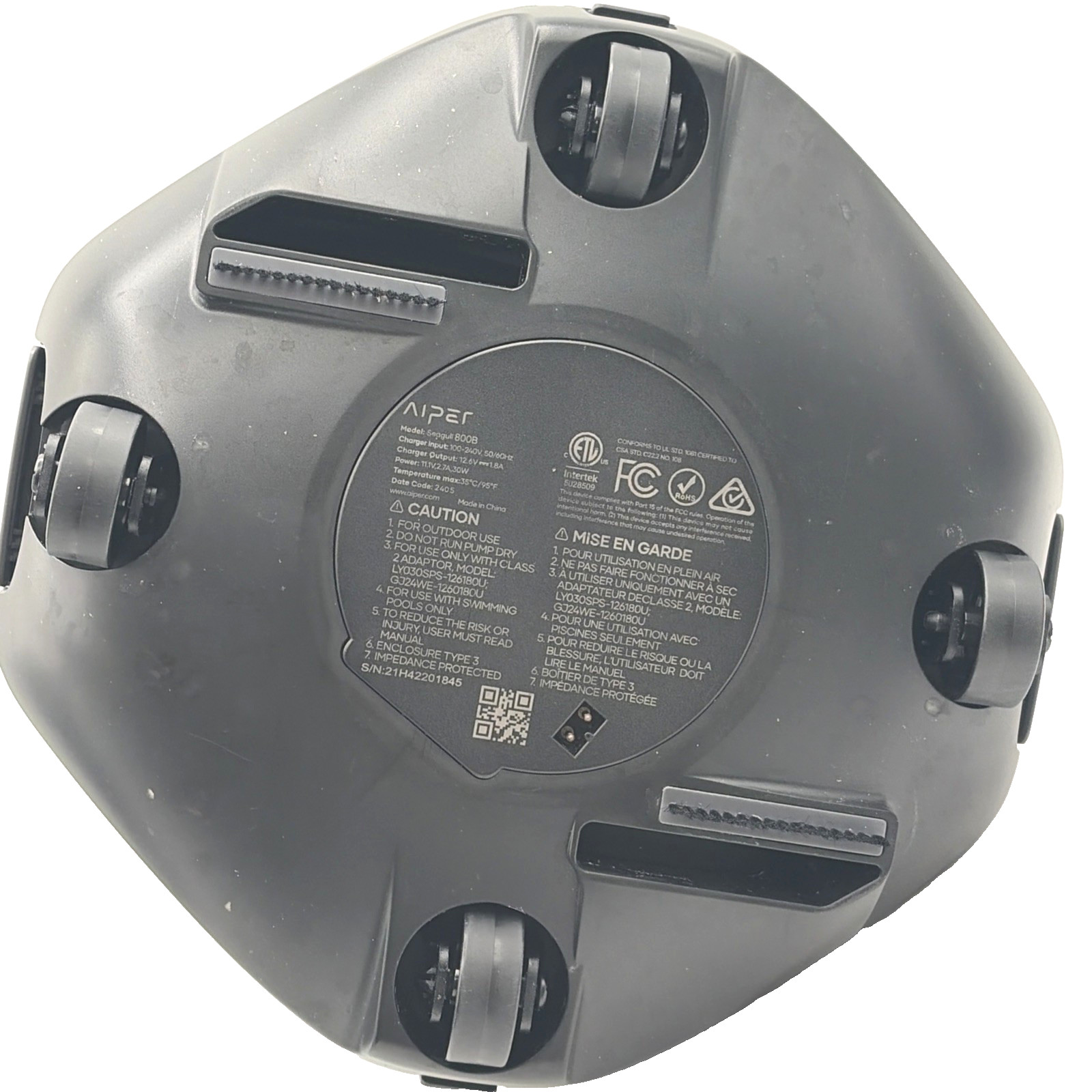 AIPER Seagull 800B Cordless Robotic Pool Cleaner Automatic Pool Vacuum