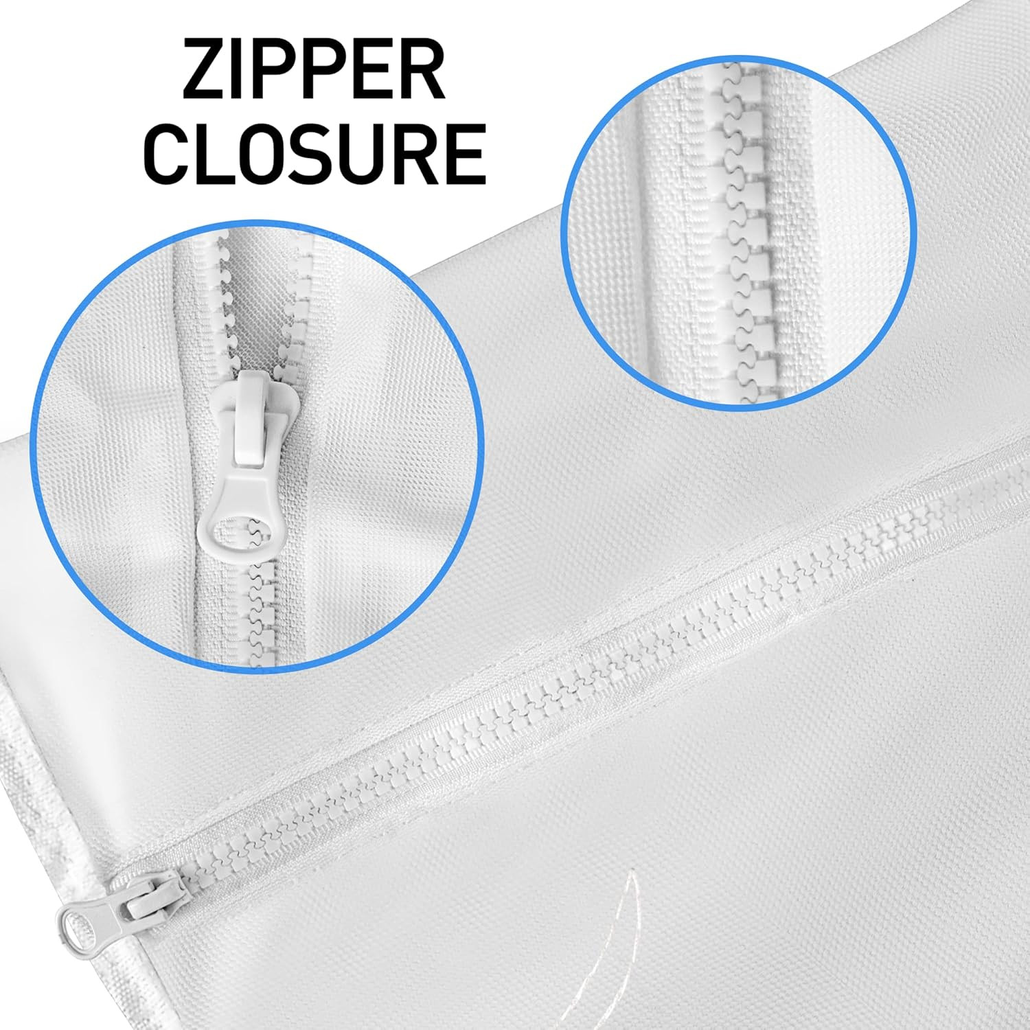 Nylon Mesh Pool Cleaner Bags,Bag Zipper Replacement for Polaris 280 & 480 Pool C