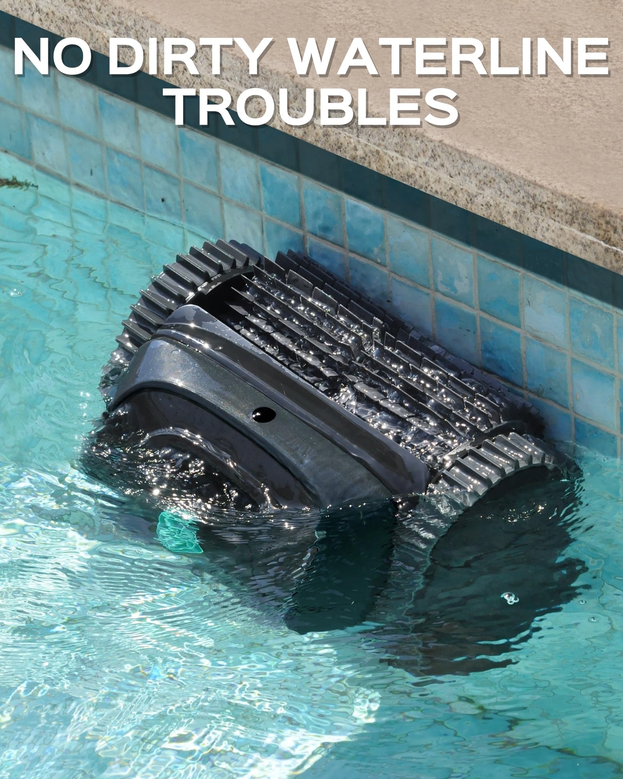 WYBOT C1 Wall Climbing Pool Robot Pool Vacuum Cleaner Above&In-Ground Pools