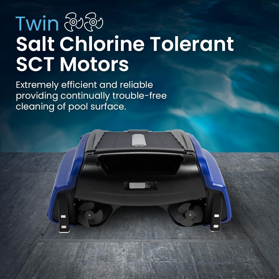 Betta SE Solar Powered Automatic Robotic Pool Surface Skimmer Cleaner with 24/7