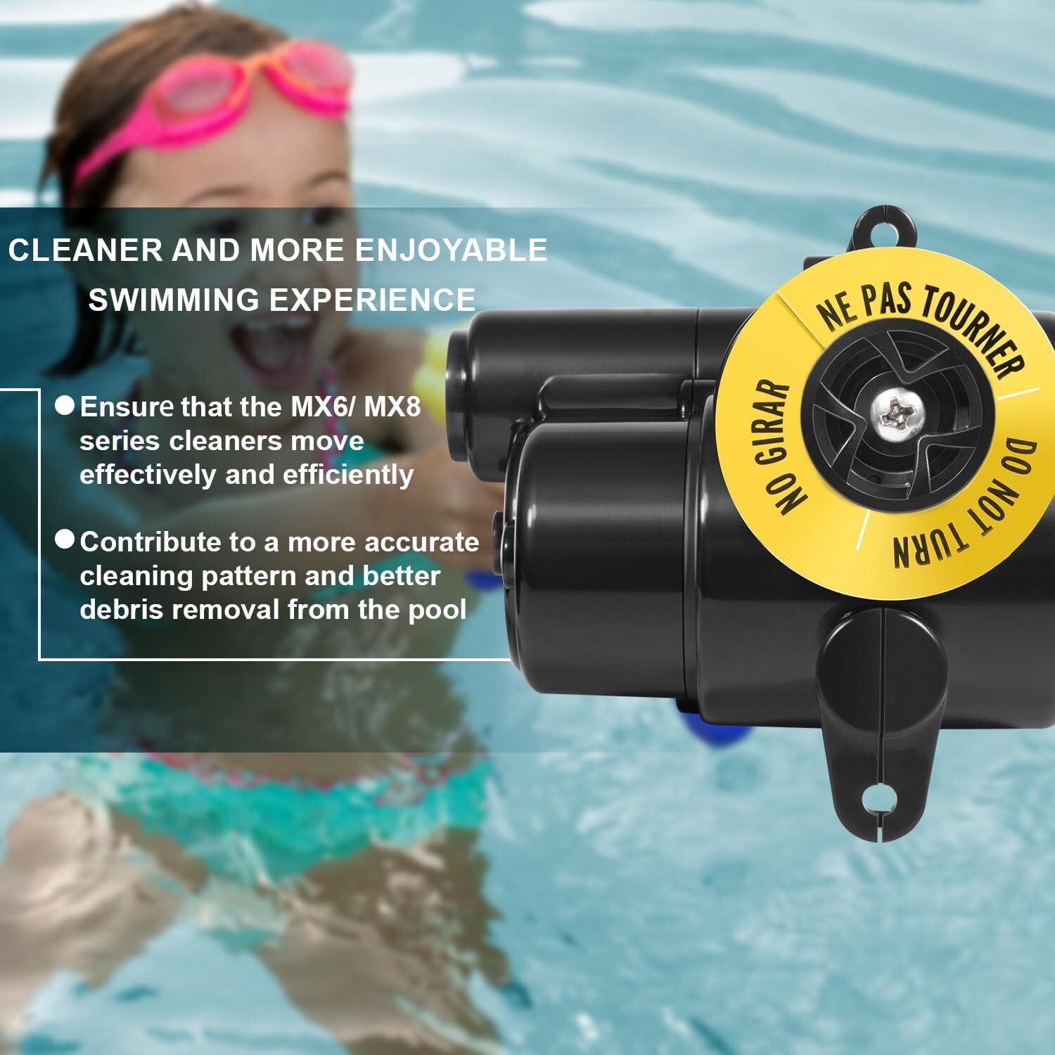 R0524700 Side A Direction Control Device for Zodiac Baracuda MX8 Pool Cleaners