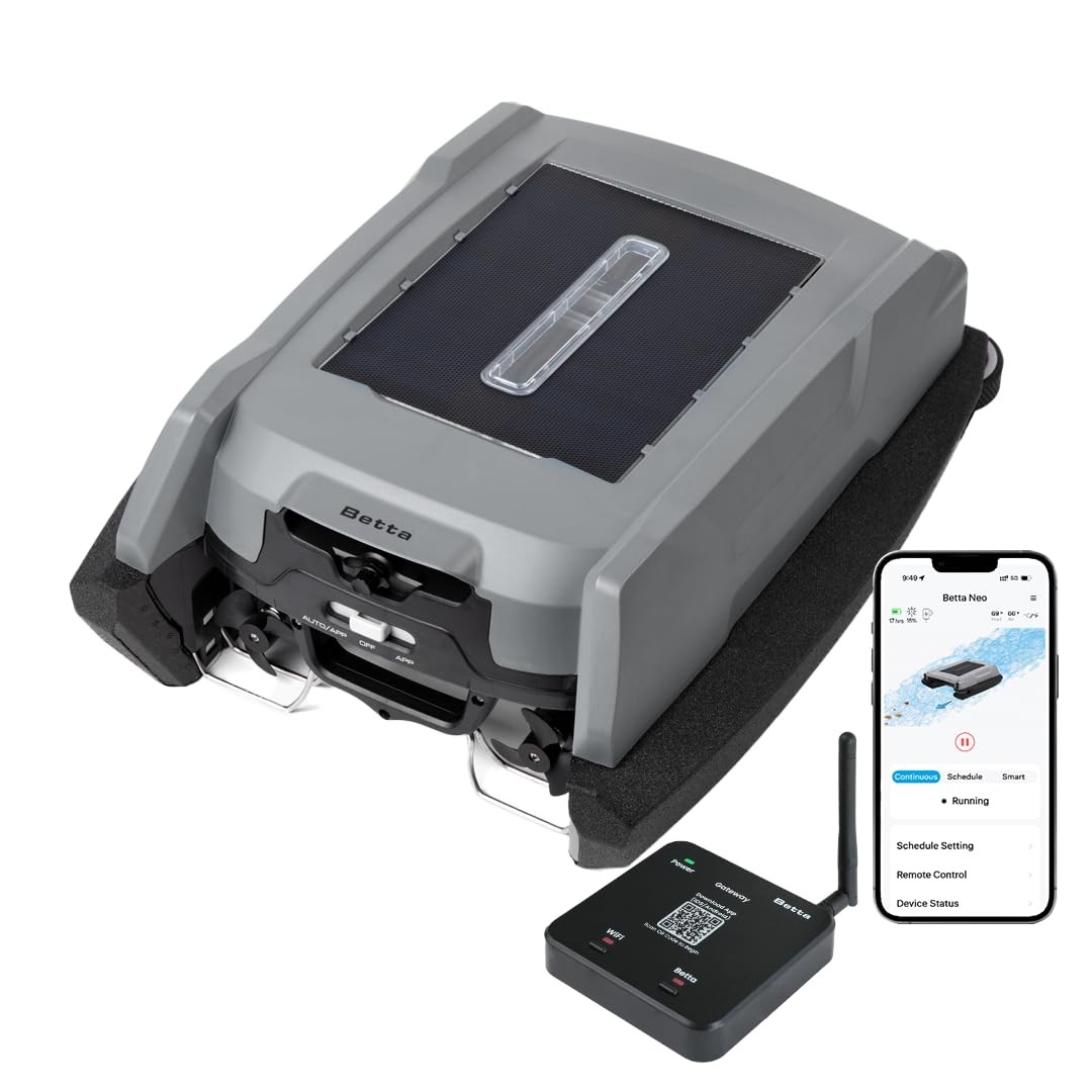 Betta Neo Solar Pool Skimmer App Controlled Robotic