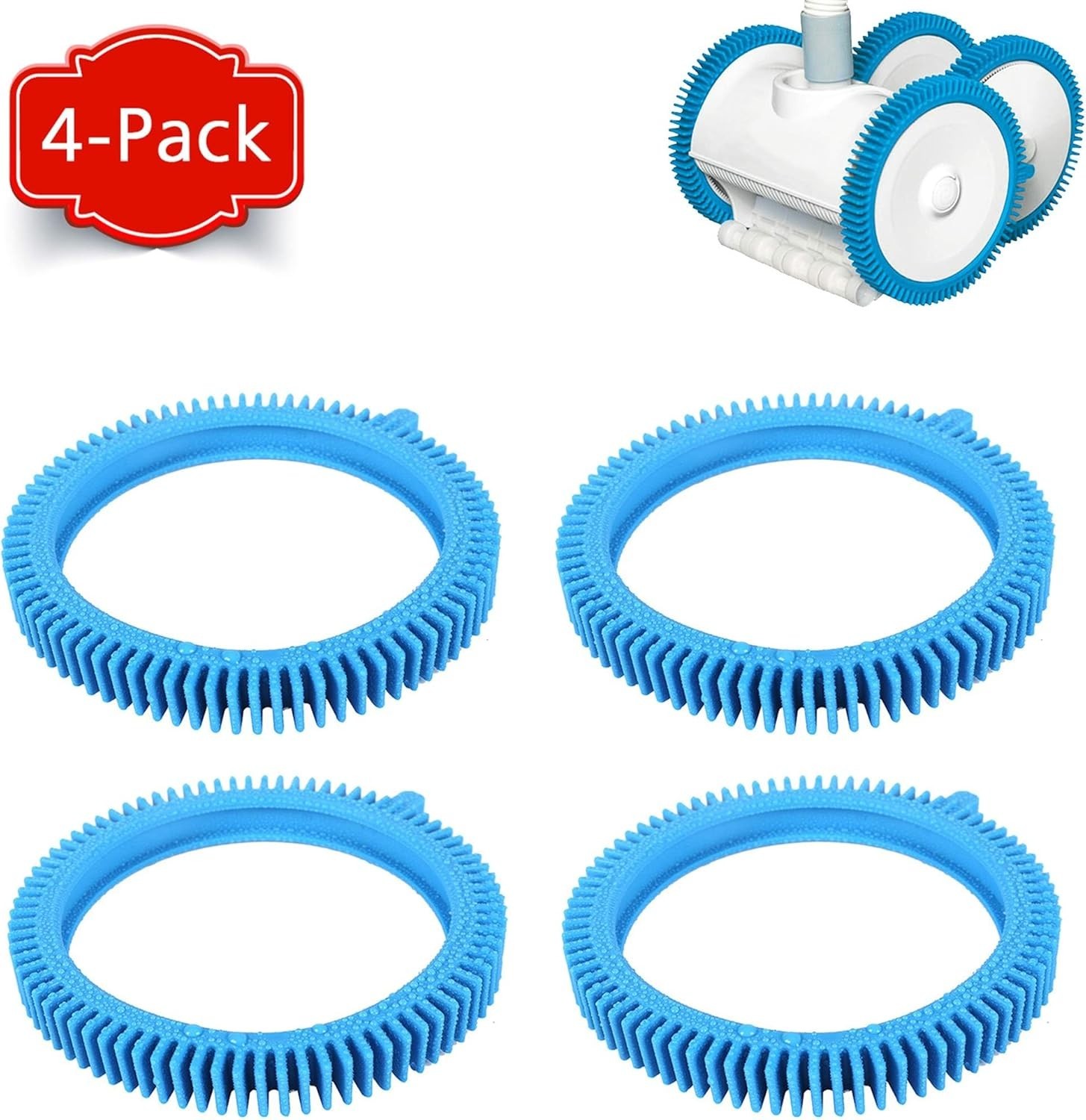 Replacement Tires with Super Hump | Compatible with Poolvergnuegen 896584000-143
