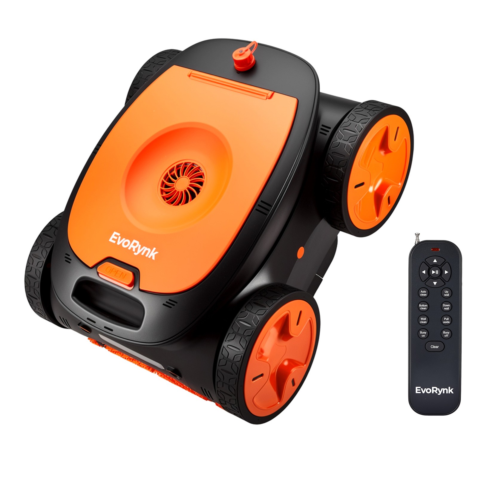 Automatic Pool Vacuum Robot for In-ground & Above-Ground Pools 5640 GPH Suction