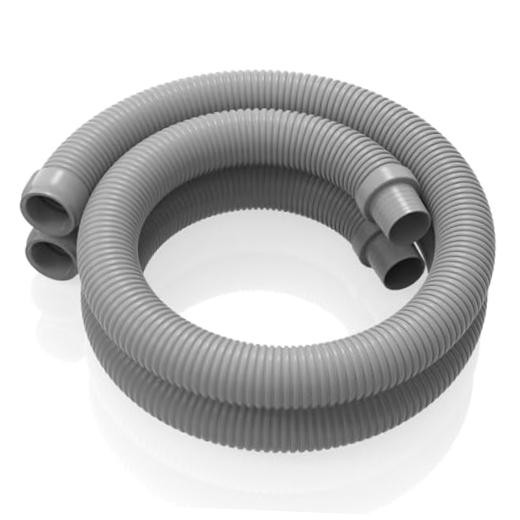 Pool Vacuum Hose 2-Pack, Spare & Replacement, 40&Prime; 1.5in x 40in (2 PACK) Gray