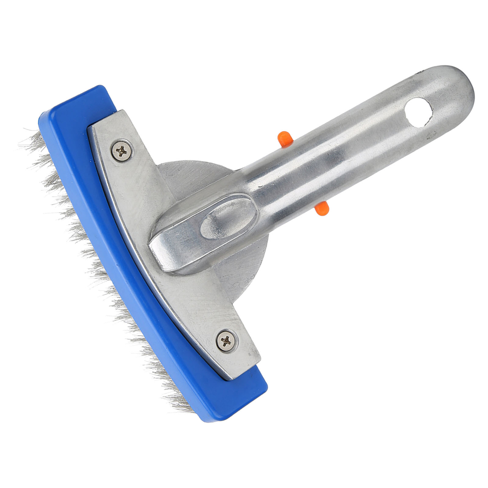 New 5.5in Swimming Pool Stainless Steel Brush For Spa Pond Floor Wall Cleaning A