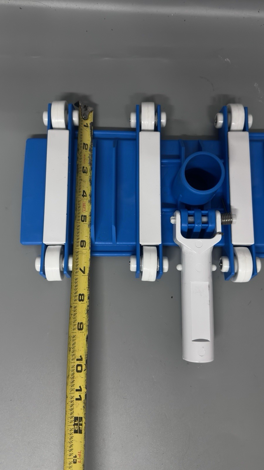 Pool Vacuum Head with Wheels 14&Prime; Heavy Duty Head Pool Cleaner Vac Head Flexible