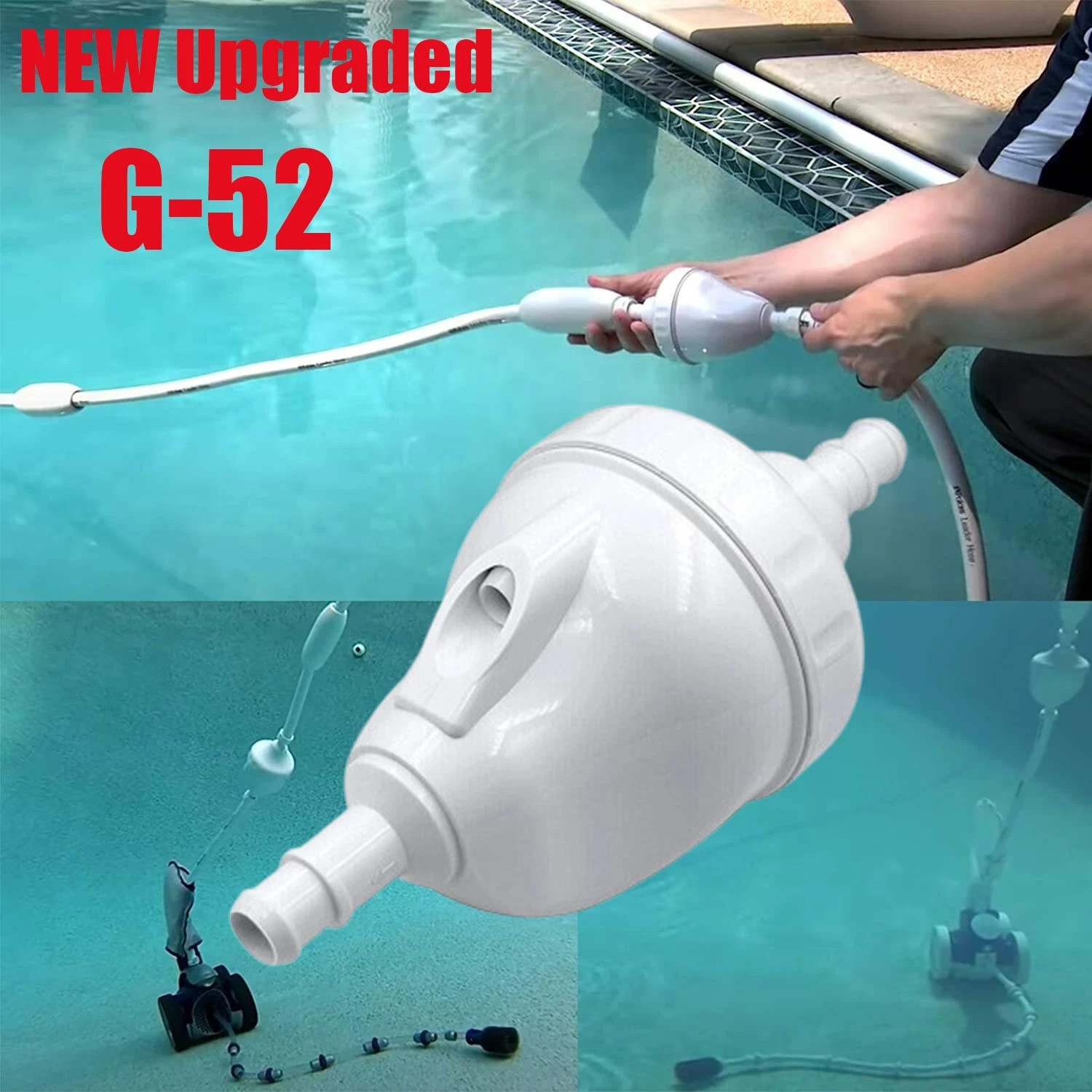 NEW Upgraded G52 Backup Valve Repl Kit -For Polaris 180 280 380 480 Pool Cleaner