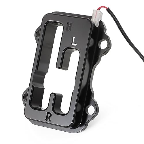 Shifter Gate for Kawasaki KRX 1000/KRX 1000 4, Black Anodized Shift Gate Green