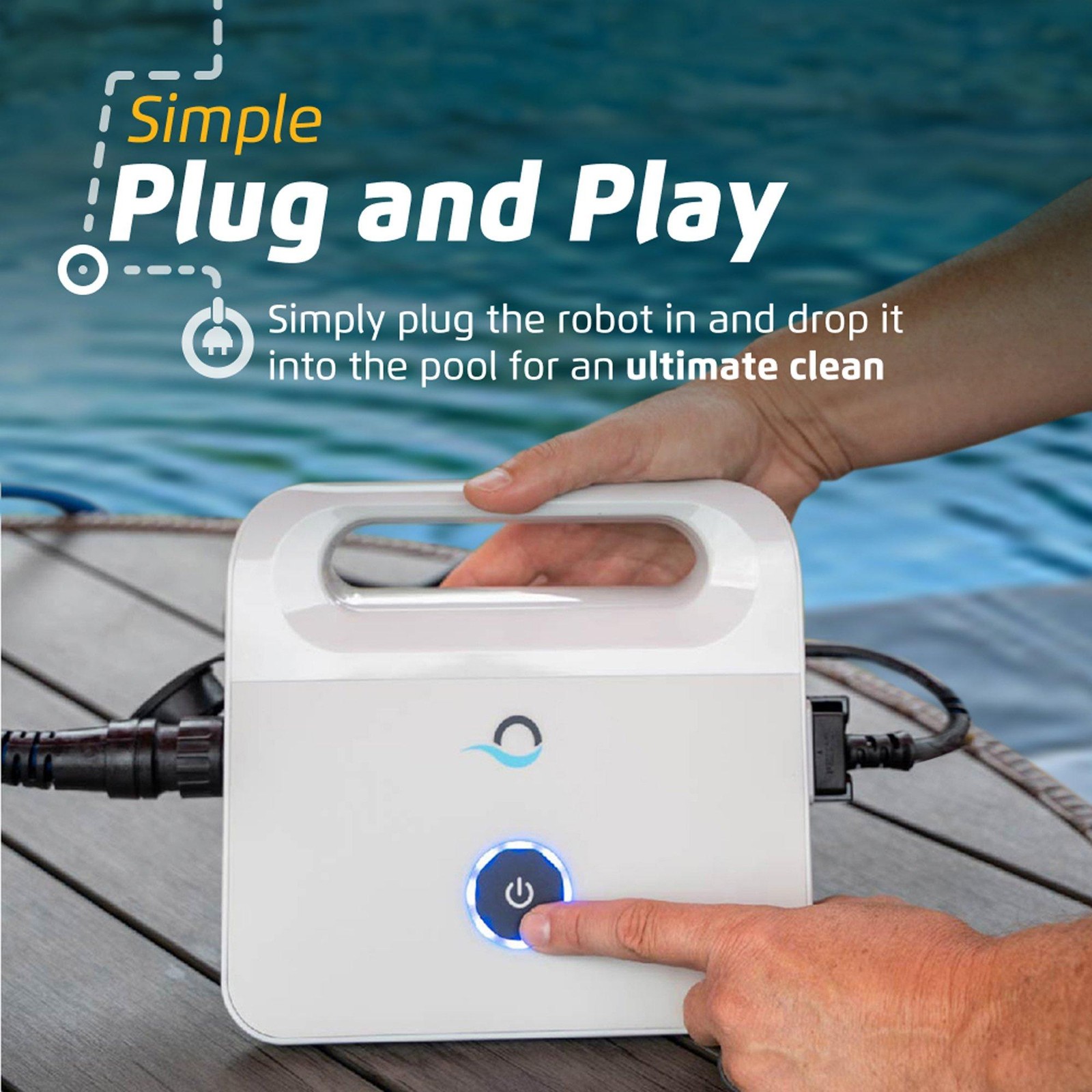Dolphin Proteus DX1 Robotic Above Ground Pool Cleaner 99996136-DX1