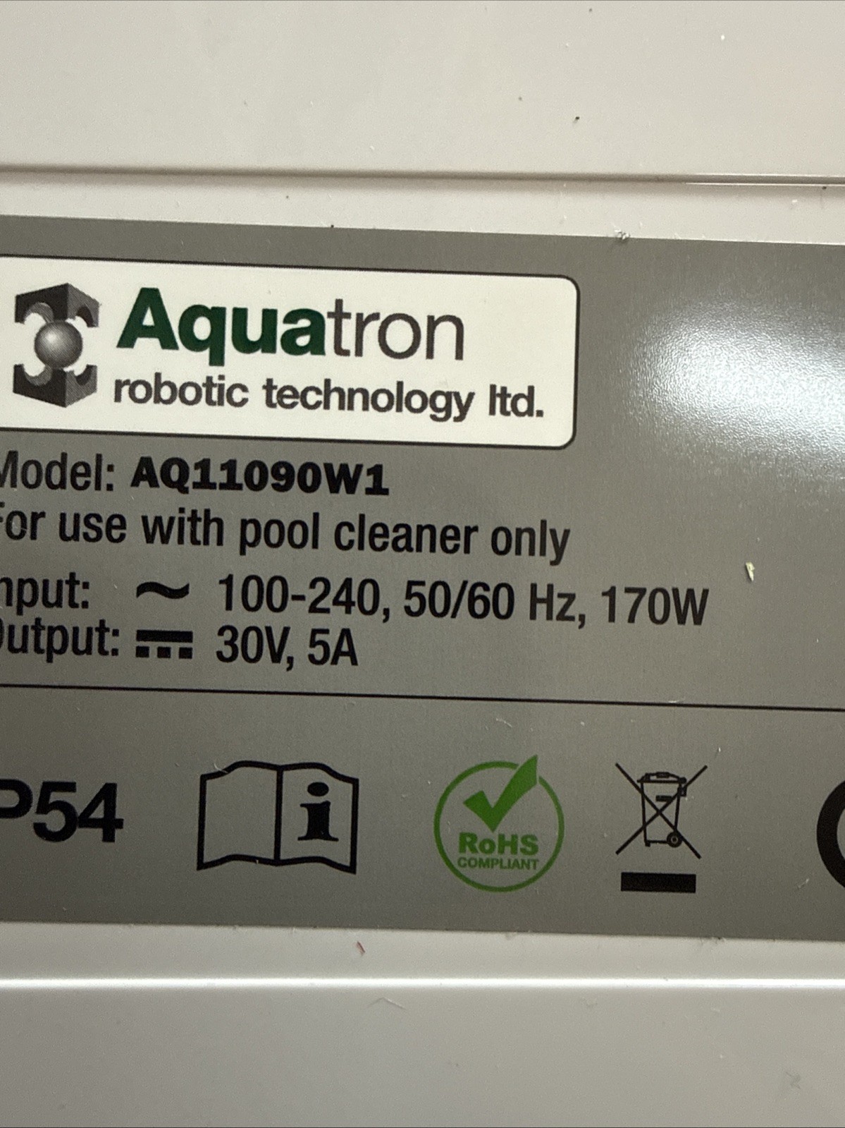 AQUATRON AQUABOT BWT Pool Robot Power Supply AS4721040 NEW w/ Warranty