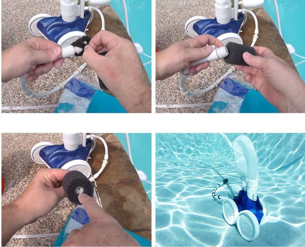 Replacement Tail Hose Scrubber Sport Pool Cleaner 180 280 360 380 Pool Cleaner