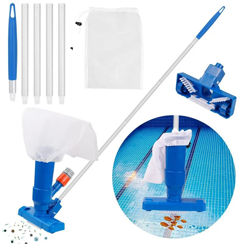 Swimming Pool Spa Suction Vacuum Head Cleaner Cleaning Kit Pool Accessories Tool