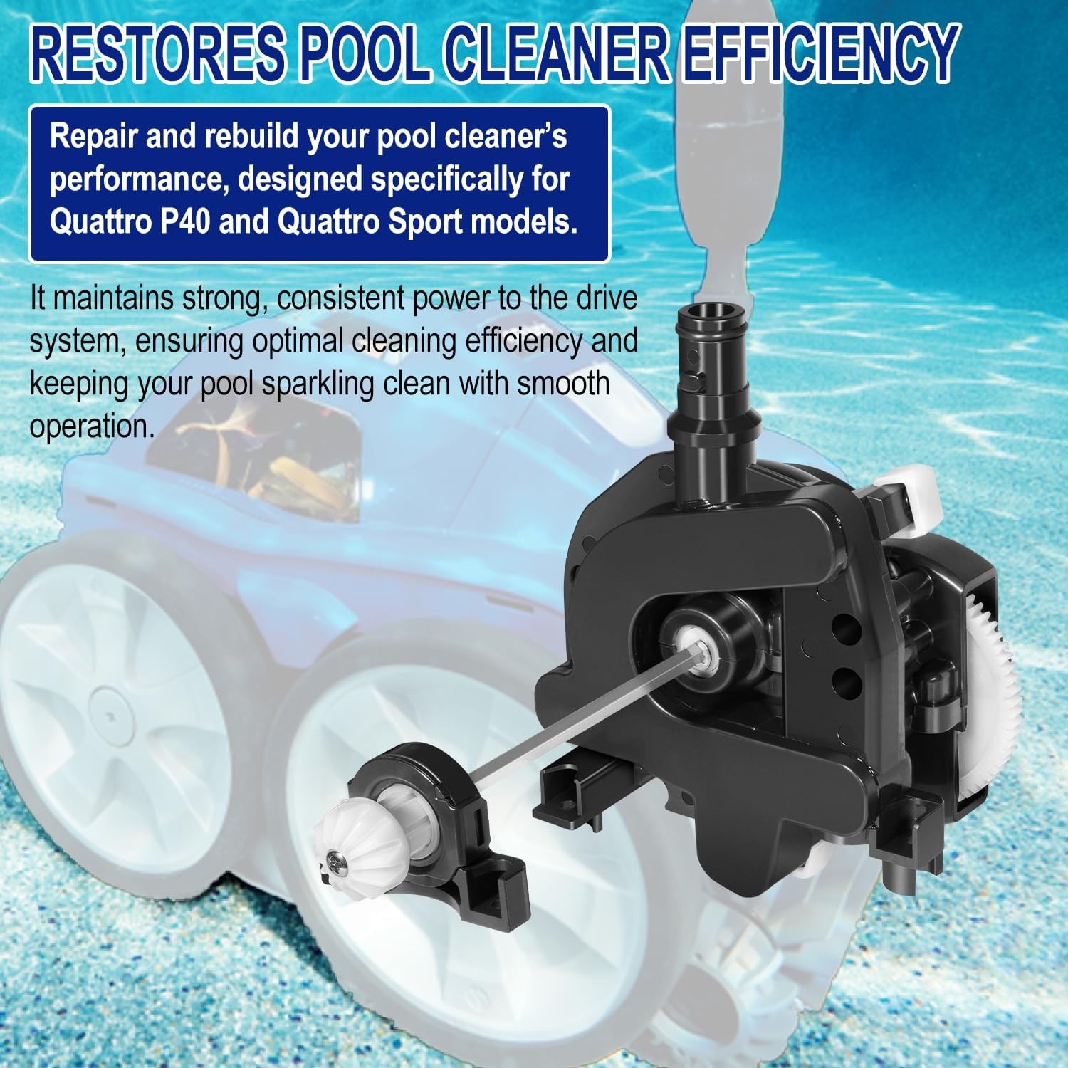 for Zodiac Polaris R0837200 Quattro Sport Pressure Side Automatic Pool Cleaner