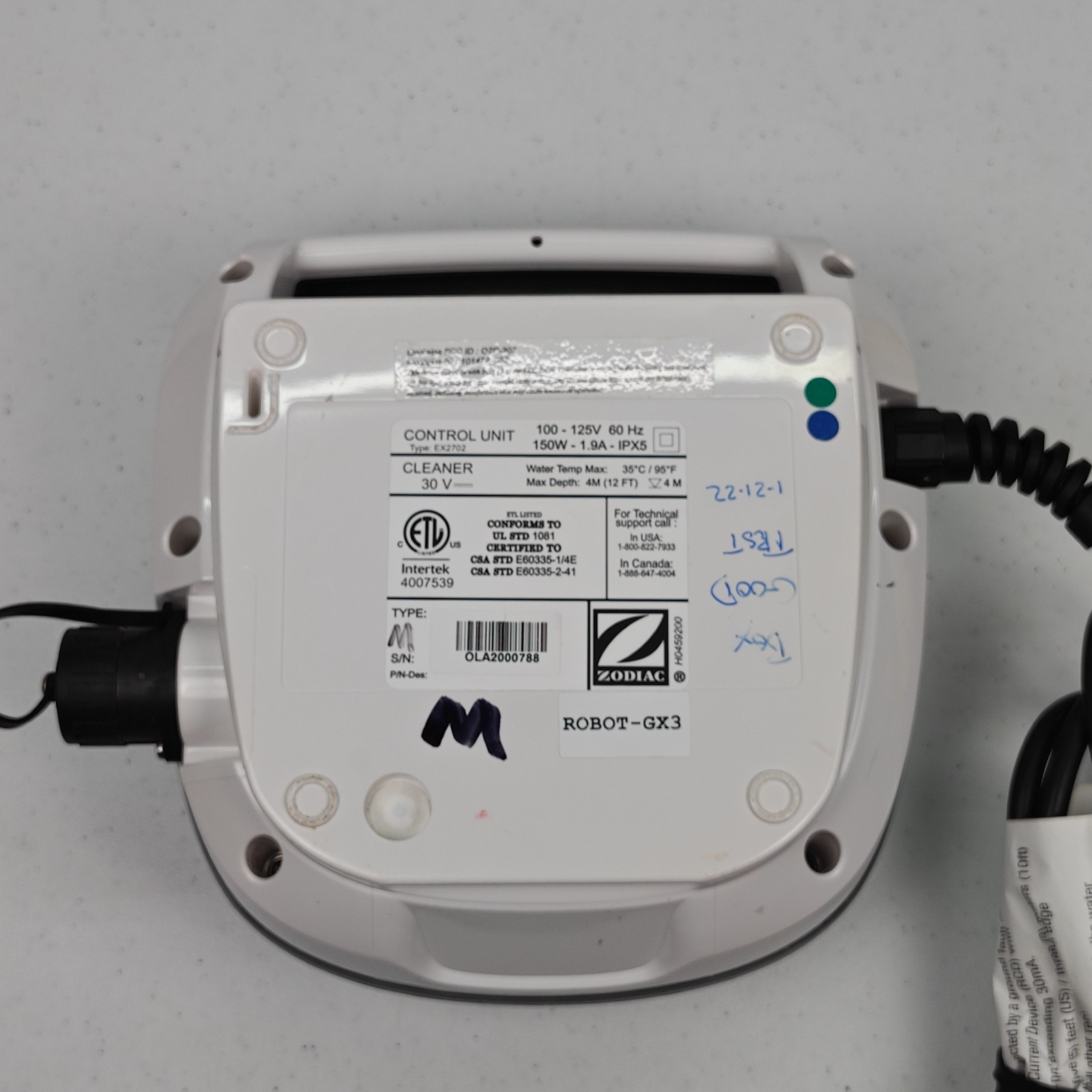 Polaris iAquaLink WiFi Smart Pool Cleaner Control Unit EX2702 For Polaris 965IQ