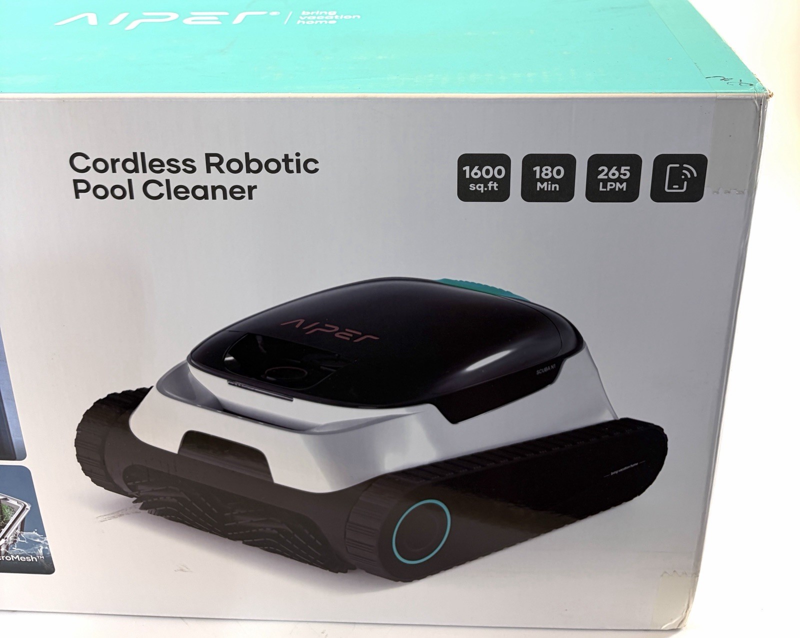 Aiper Scuba N1 Plus Cordless Robotic Pool Vacuum For In/ Above Ground Pools
