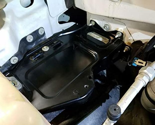 Passenger Side Battery Tray Replacement With Base Clamp Kit Compatible with