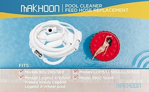 Pool Cleaner Feed Hose Replacement for Polaris 180 280 380 3900 G5 Upgrade