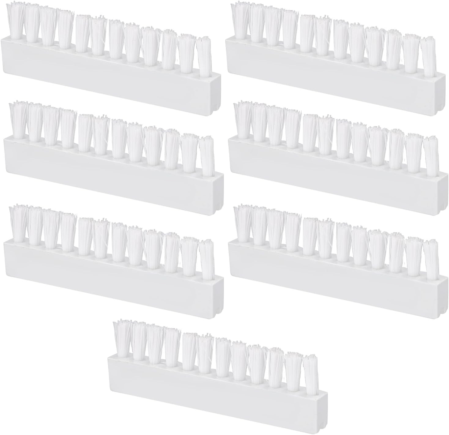 Pool Vacuum Head Brush Replacement Set, Universal Fit 7-Piece