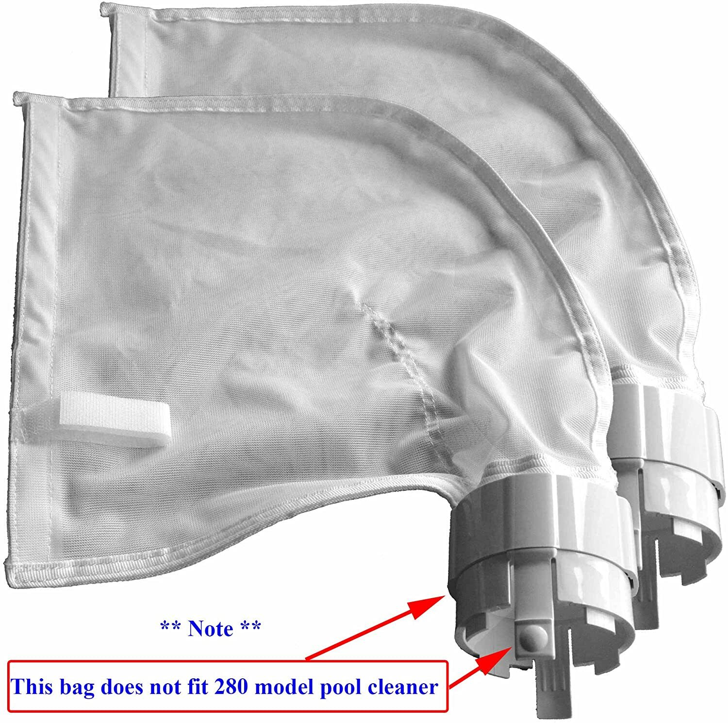 2 PK Pool Cleaner All Purpose Bag 9-100-1021 For Polaris 360 380 Pool Cleaner
