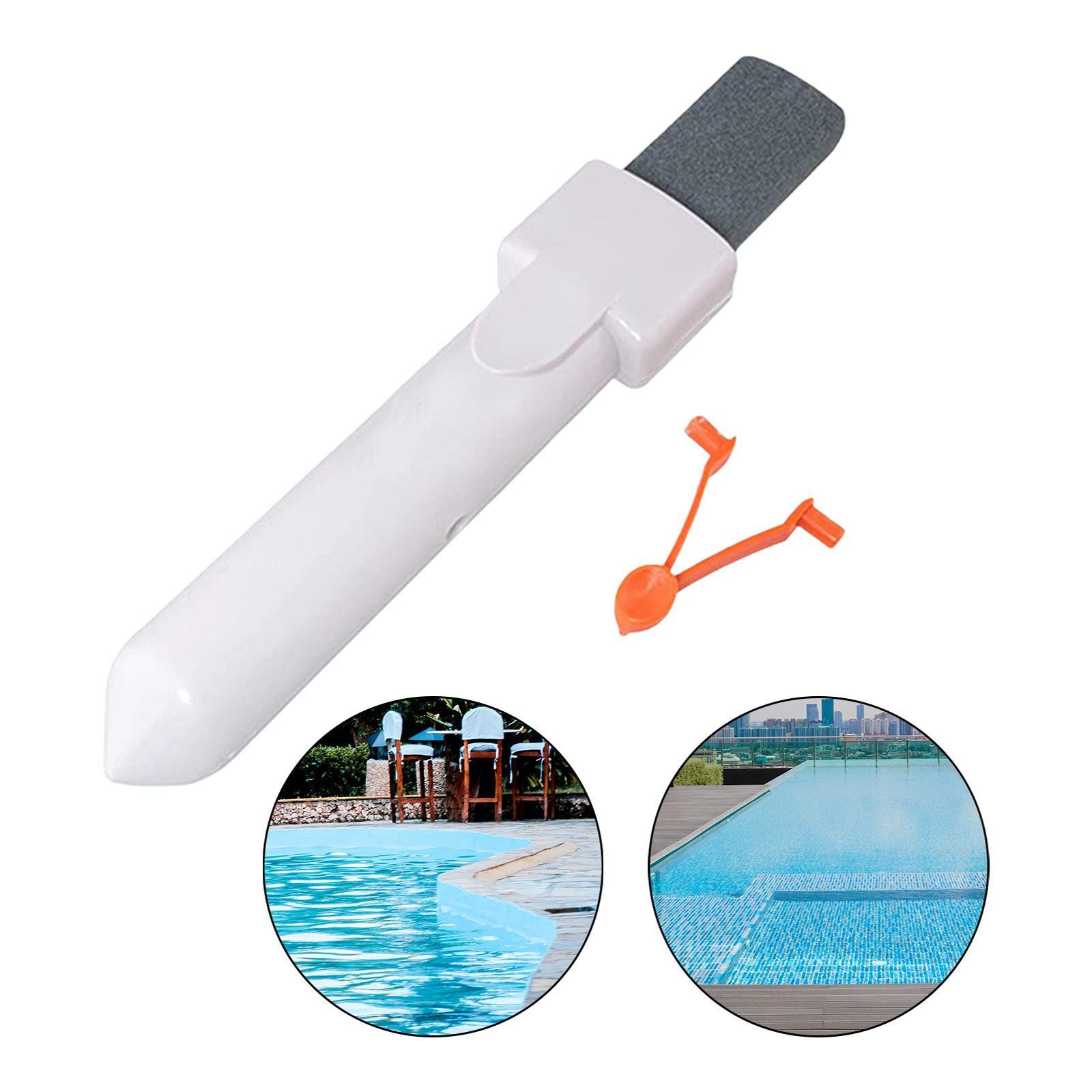 Pool Pumice Stone with V Clip Handle Household Replacement
