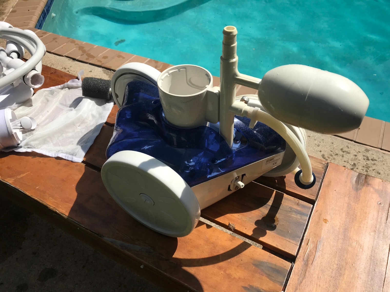 Polaris Vac-Sweep 280 Pressure Pool Cleaner OEM. With Hoses – Complete