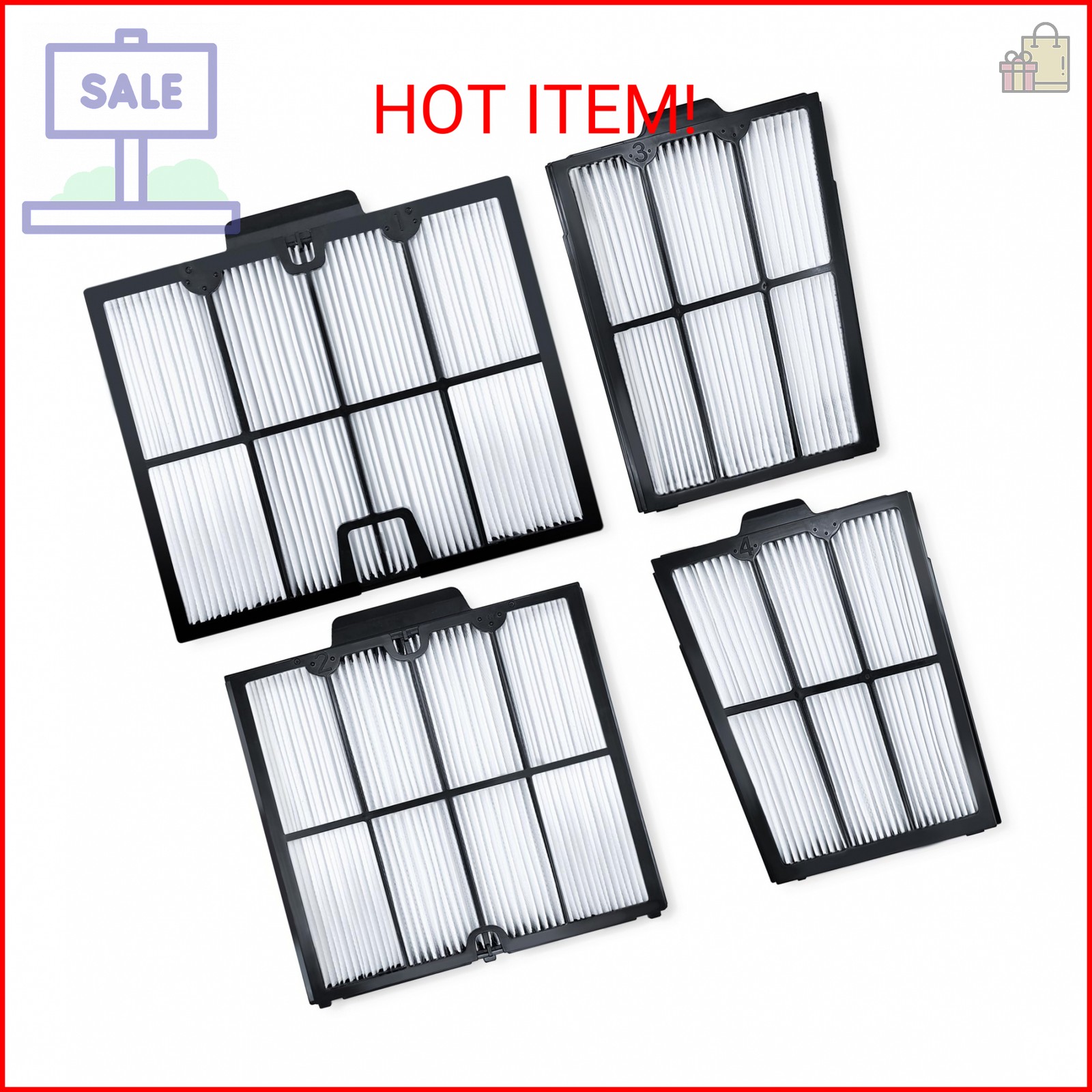 Ultra-Fine Filter Panels Compatible with Dolphin Robotic Pool Cleaners,Replace P