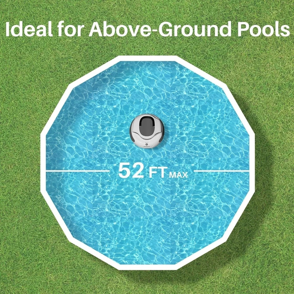 Self-Parking Automatic Pool Vacuum for up to 35 Ft Inground & Above-Ground Pools