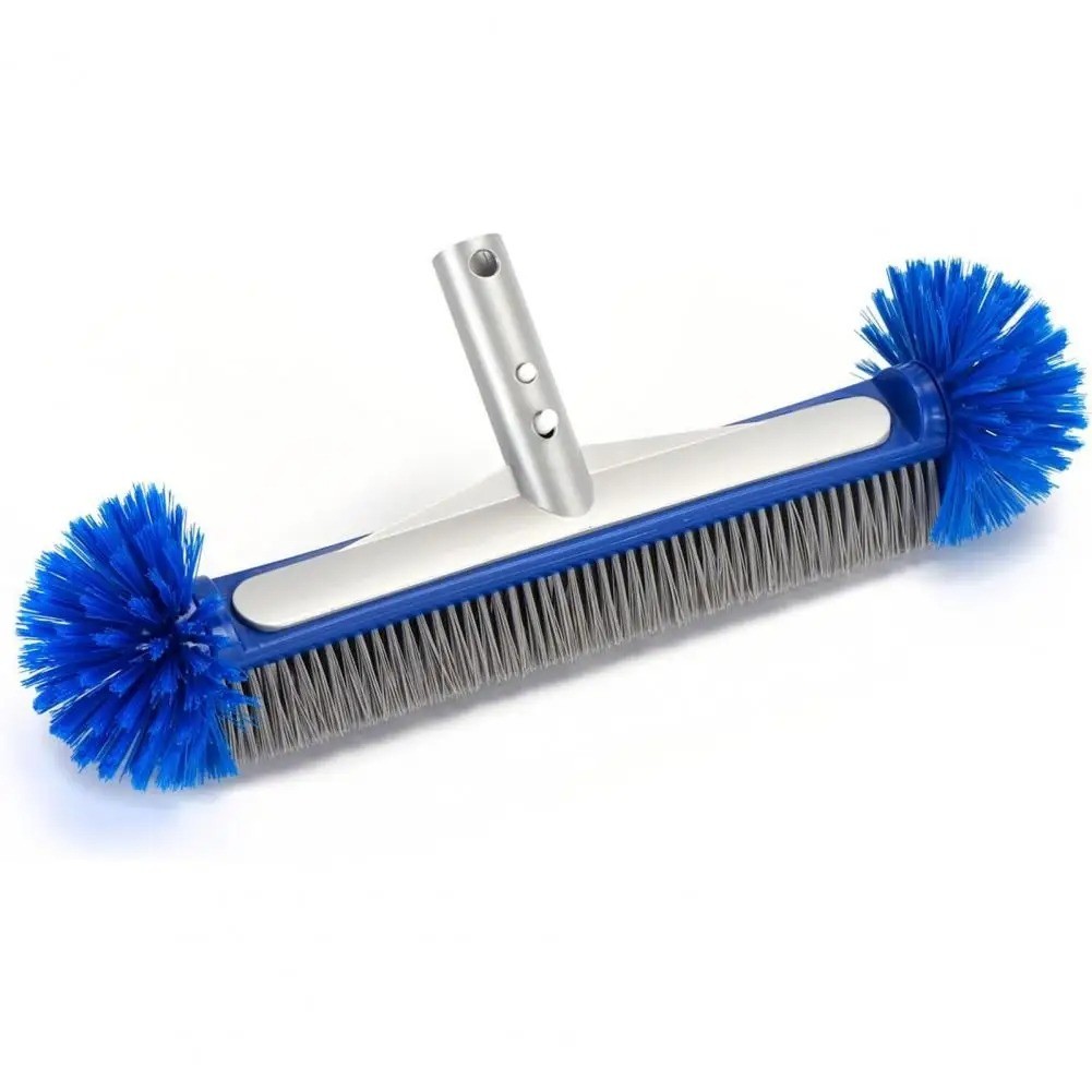 Swimming Pool Brush Head Corner Cleaning Semi Spherical Bristles Tile Scrubber
